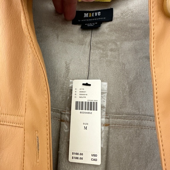 Maeve Leather jacket from Anthropologie - Picture 4 of 5